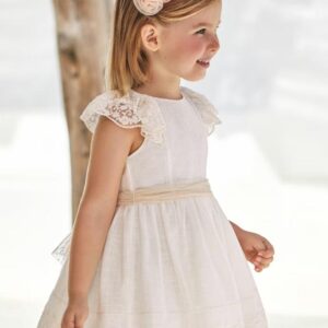 Vestido ceremonia lino Mayoral